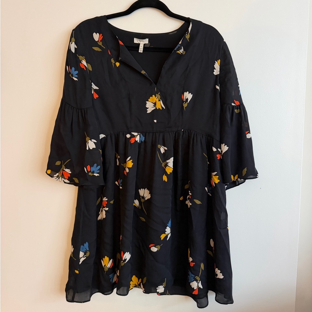 Black Floral Joie Dress - Women